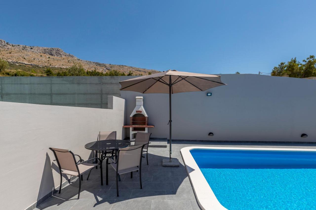 House With Private Pool Magdalena Daire Podstrana Dış mekan fotoğraf